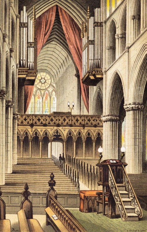 Cathedral with organ