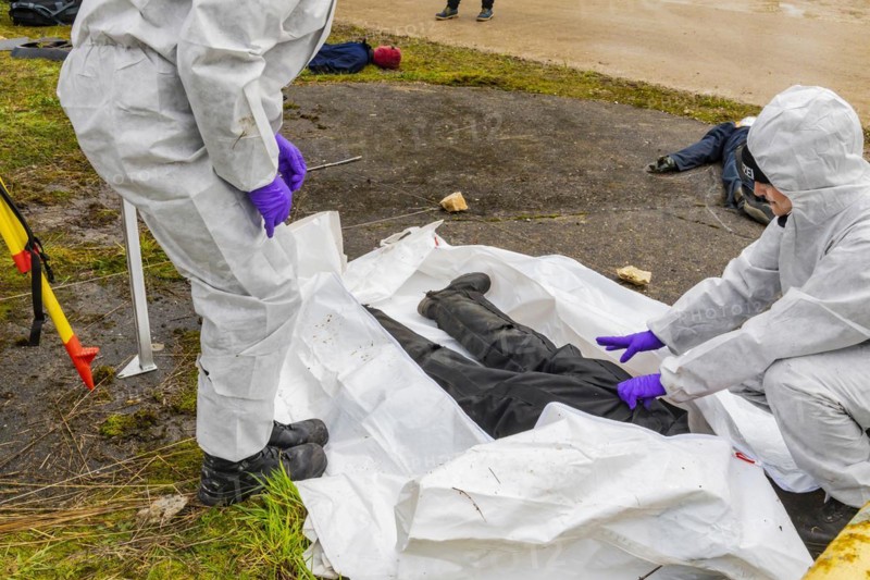 Securing evidence after a terrorist attack