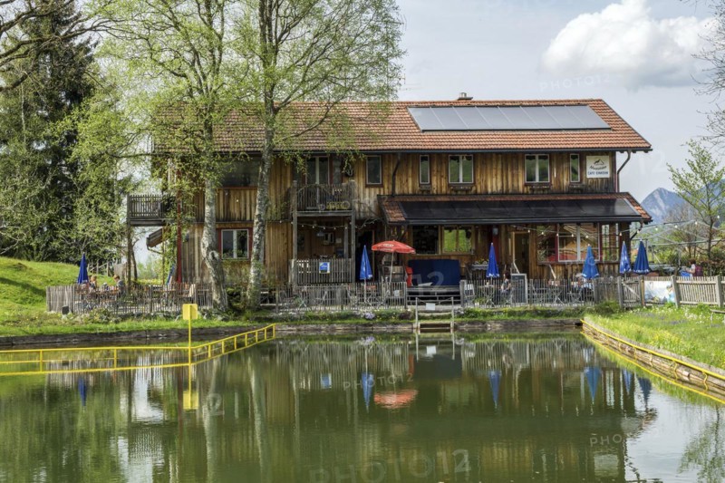Moorstueble with natural outdoor pool
