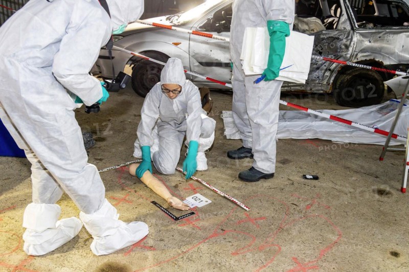 Securing evidence after a terrorist attack