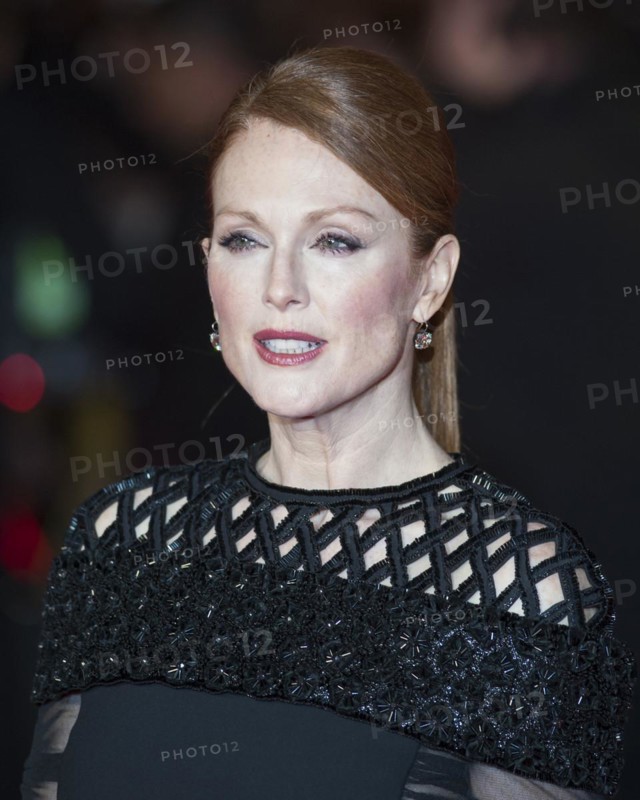 Julianne Moore attends the World Premiere of The Hunger Games: Mockingjay Part 1 on 10.11.2014 at ODEON Leicester Square