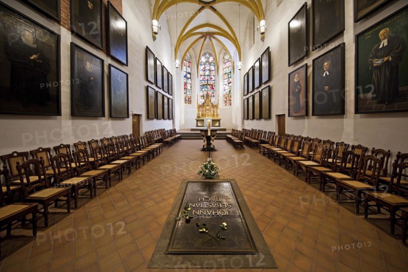 St. Thomas Church with the tomb of Johann Sebastian Bach
