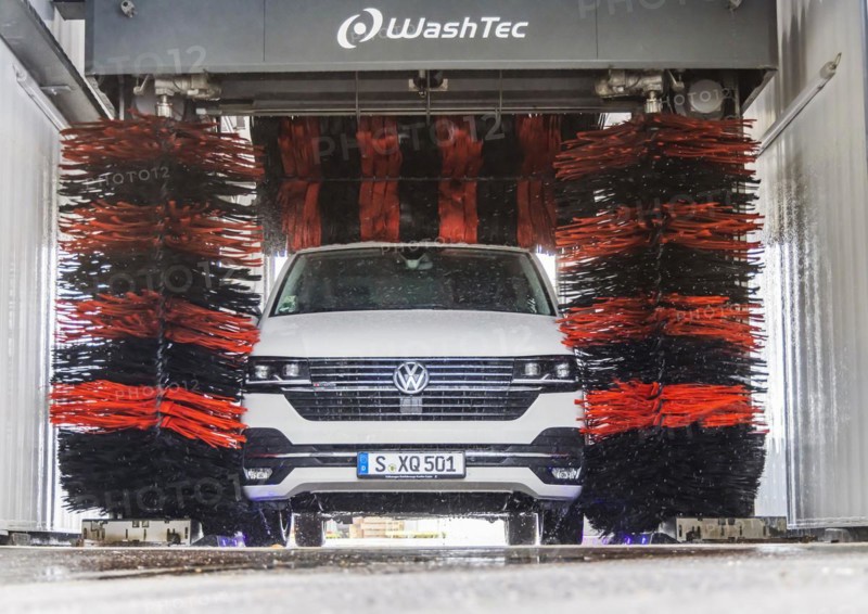 Car wash at the car wash