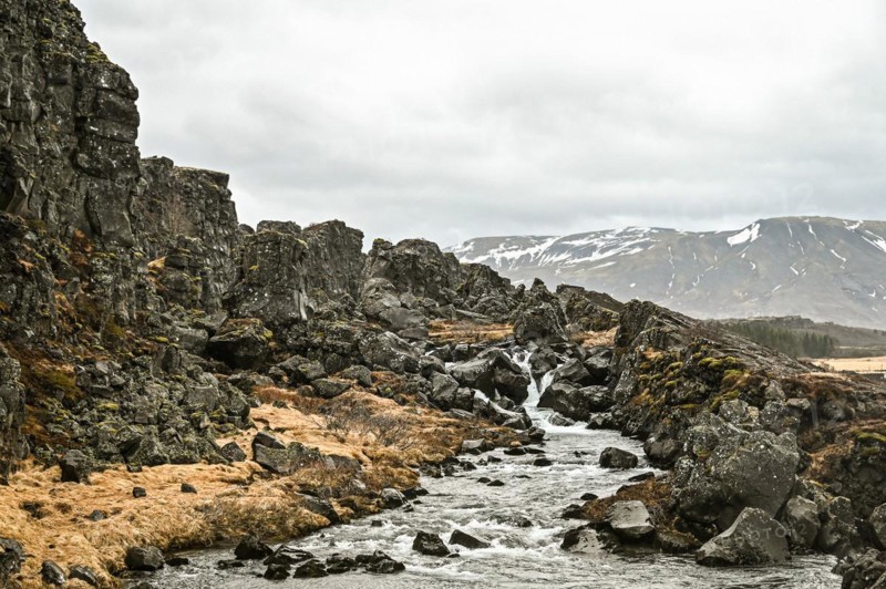 Thingvellir National Park in the south-east of Iceland