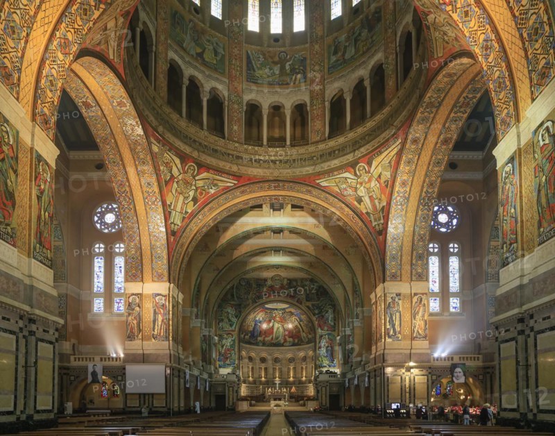 Romano-Byzantine Basilica Basilique Sainte-Therese de Lisieux