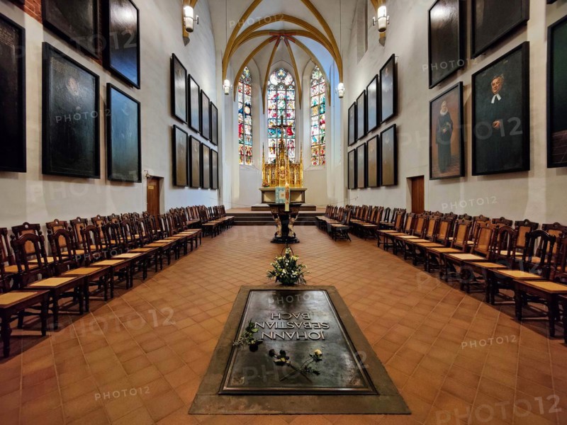 St. Thomas Church with the tomb of Johann Sebastian Bach