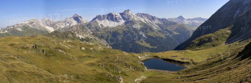 View from Kloeling in the Lungau Biosphere Park