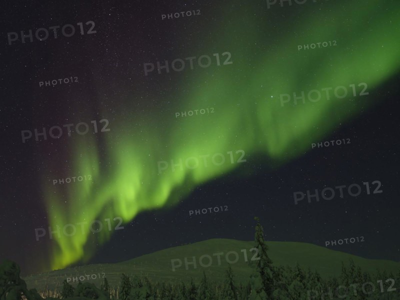 Northern Lights over Pallas-Yllaestunturi National Park