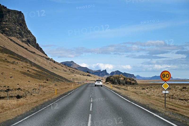 Ring Road No. 1 in the South of Iceland