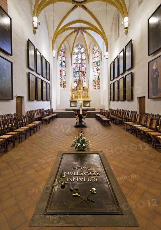 St. Thomas Church with the tomb of Johann Sebastian Bach