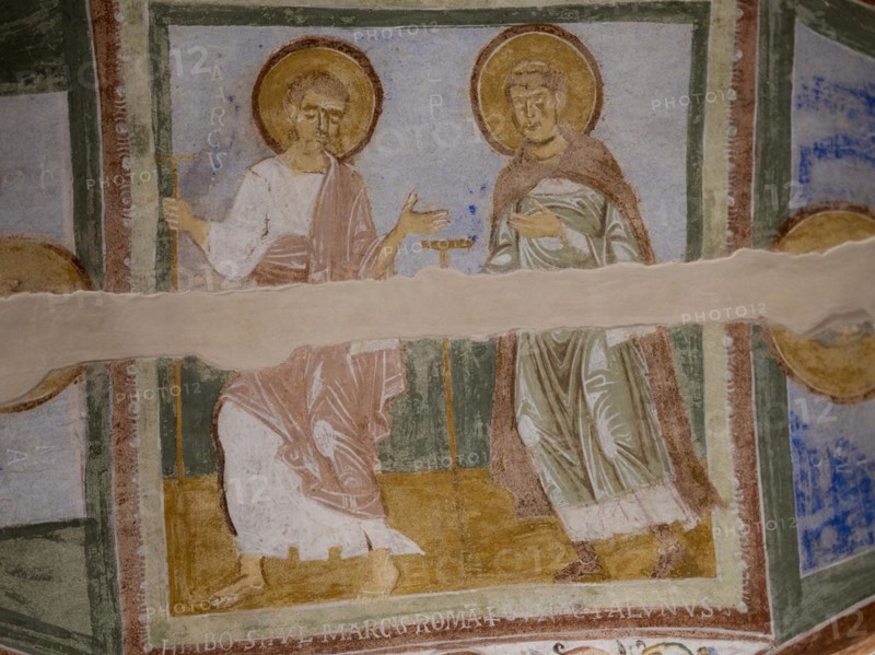 Crypt of frescoes with motifs from the life of Jesus Christ and St. Hermagoras