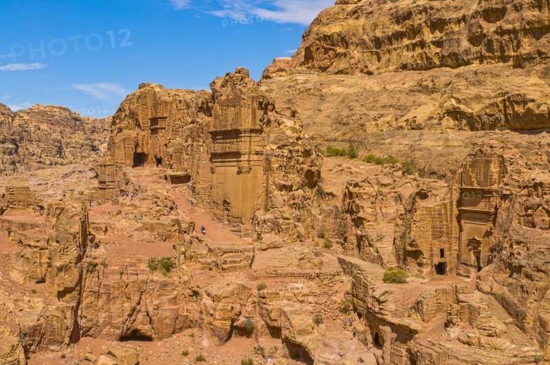 Ancient tomb in the rock
