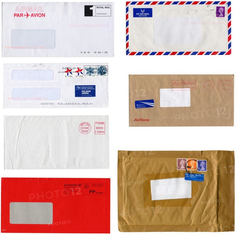 A picture of Letter or small packet envelope