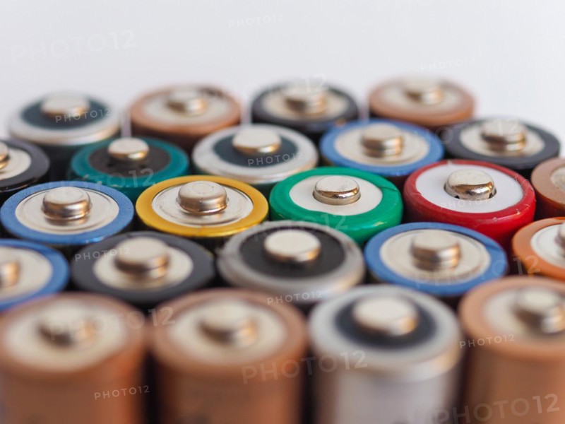Many AA batteries