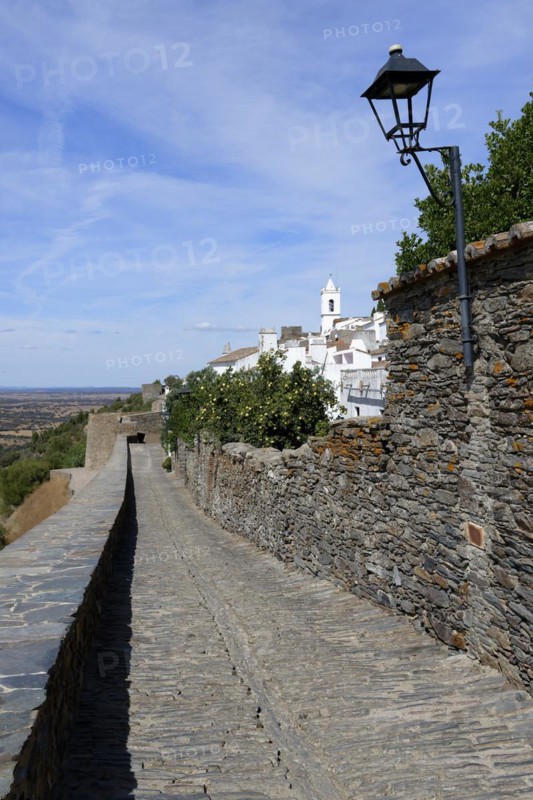View over the city ramparts