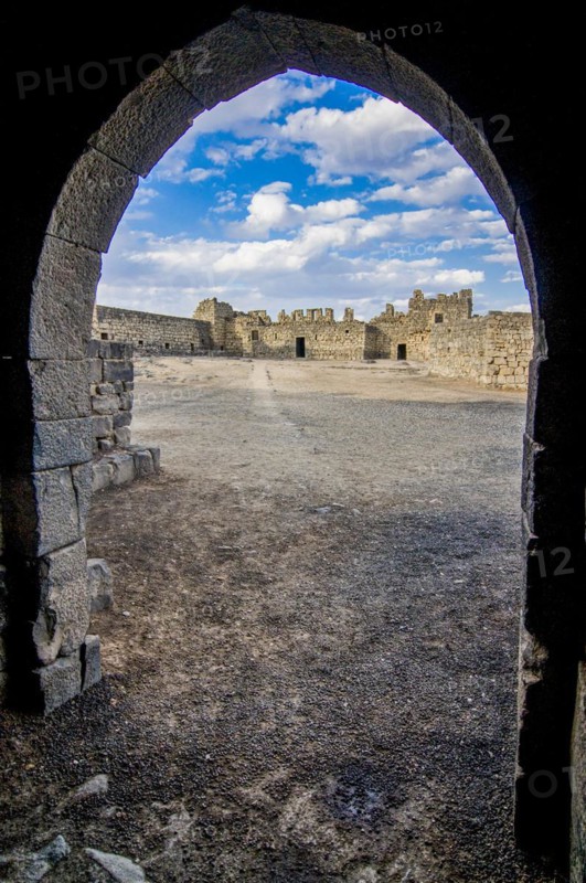 Imposing fortress in Qasr Al-Azraq