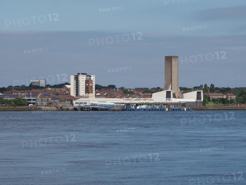 View of Birkenhead in Liverpool