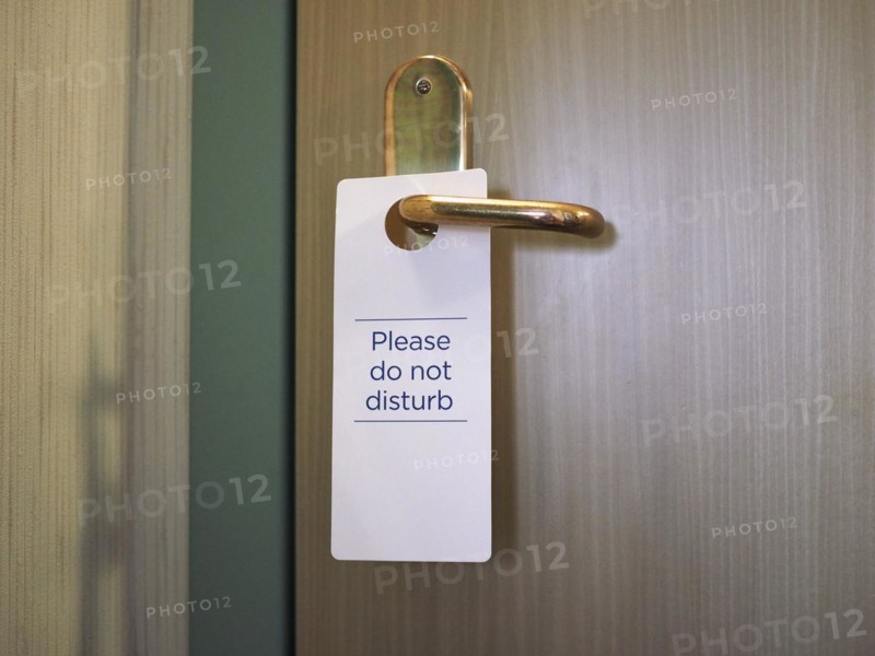 Please do not disturb