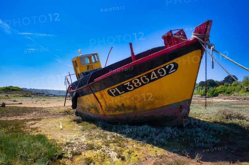 Old fishing boat