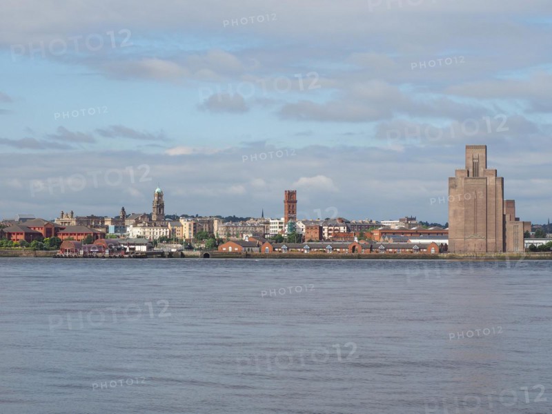View of Birkenhead in Liverpool