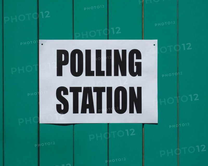General elections polling station