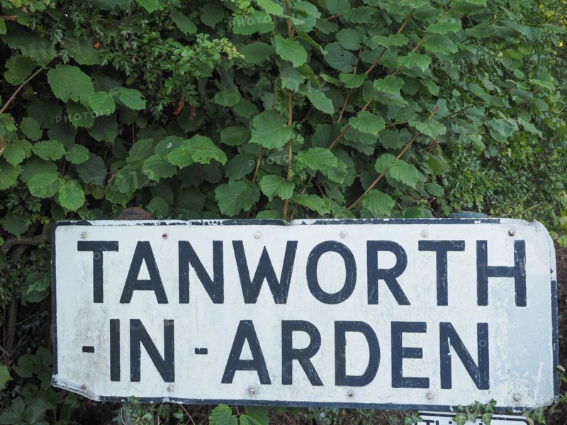 Tanworth in Arden sign