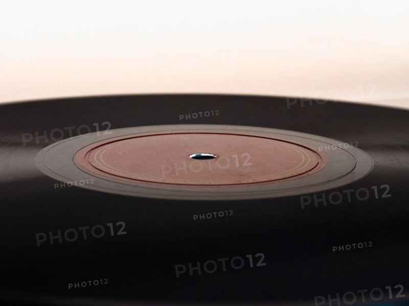 Vinyl record detail
