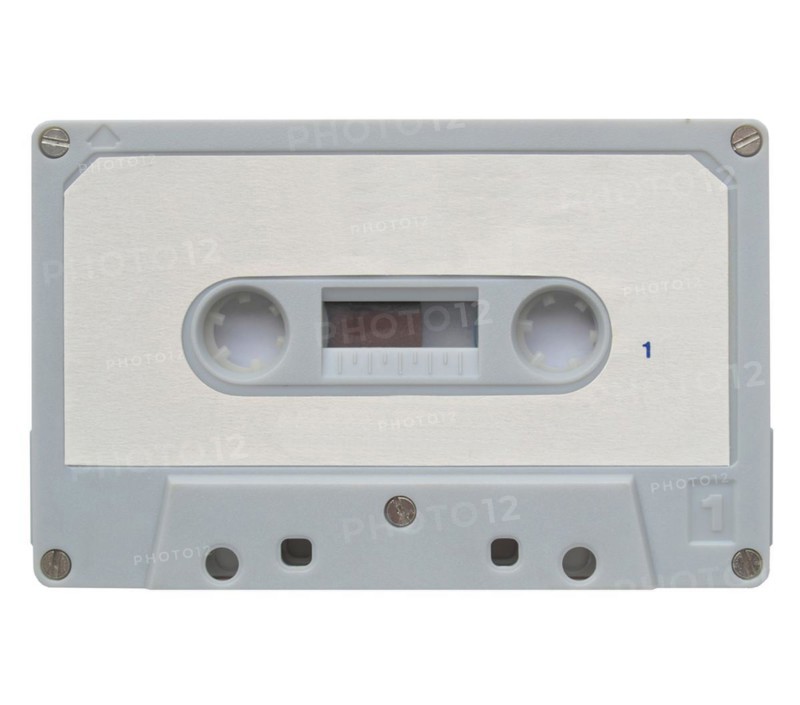 Audio Cassette isolated