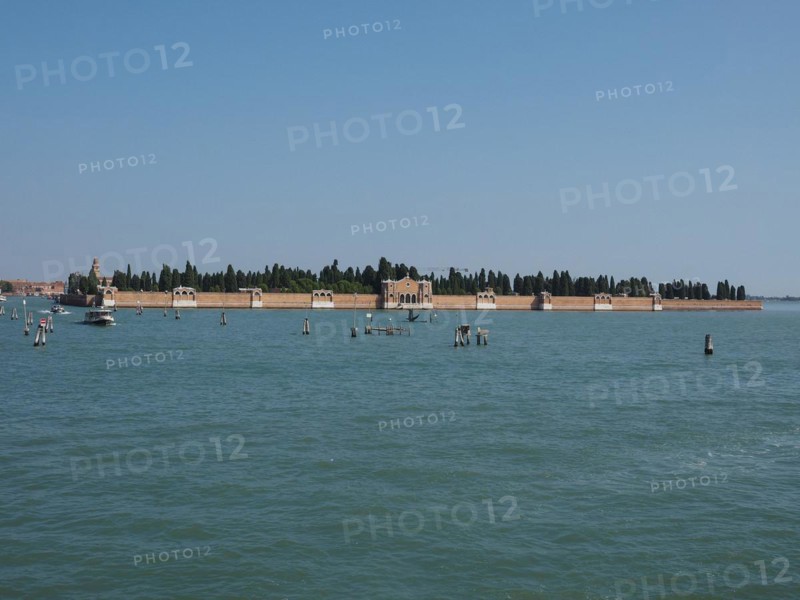 San Michele cemetery island in Venice