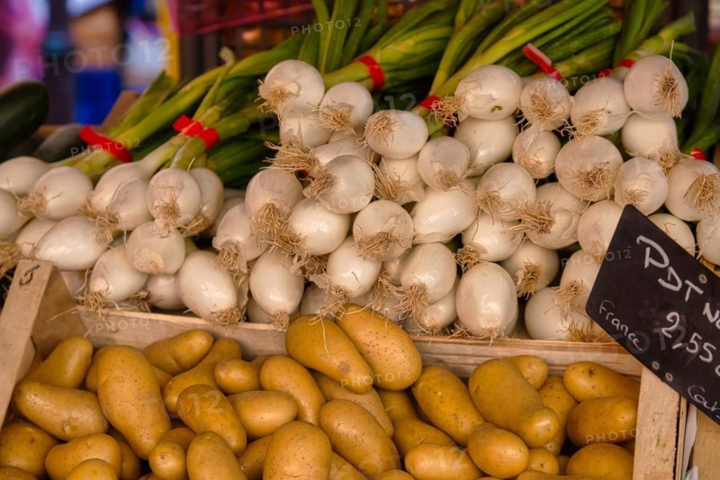 Vegetables at the market of L'Isle-sur-la-Sorgue