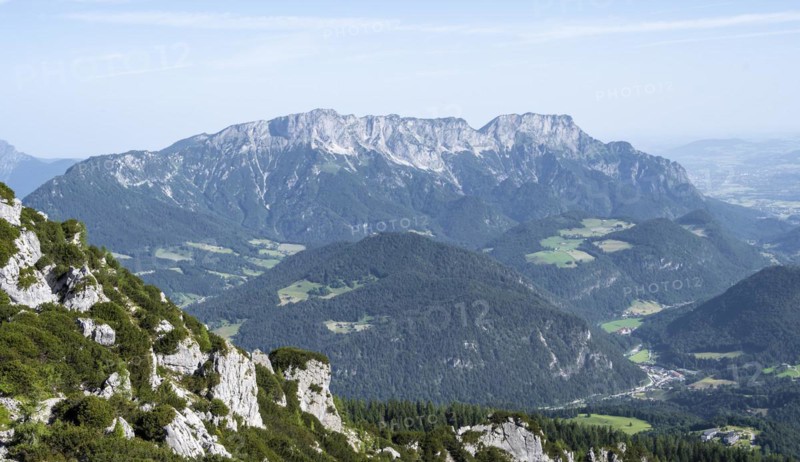 View of Lattengebirge