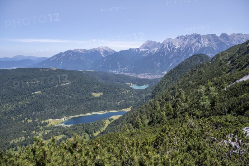 View of Ferchensee and Lautersee
