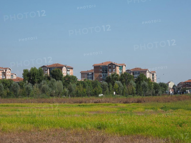 View of the city of Settimo Torinese