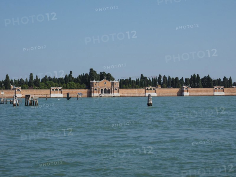 San Michele cemetery island in Venice