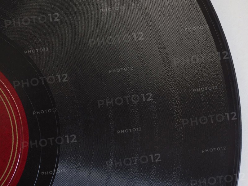 Vinyl record detail
