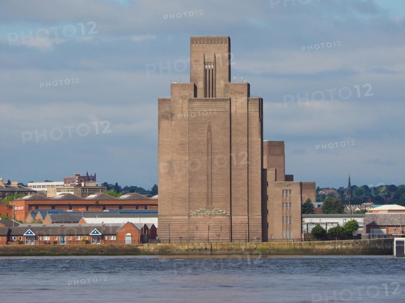 View of Birkenhead in Liverpool