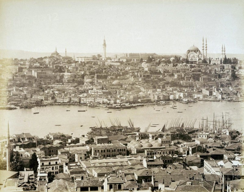 Golden Horn with view of old Constantinople
