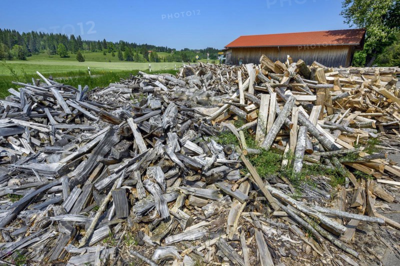 Split firewood