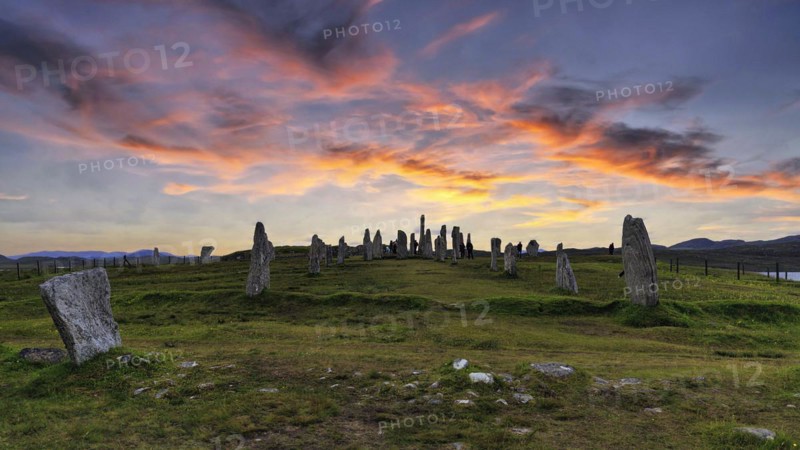 Callanish stones megalithic formation
