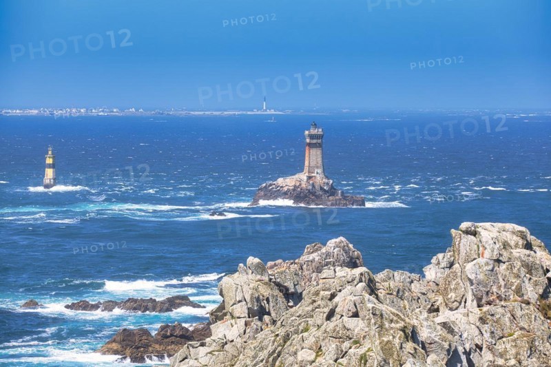 Pointe du Raz and Ile de Sein island in the background