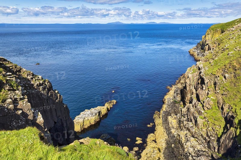 Steep cliffs by the sea