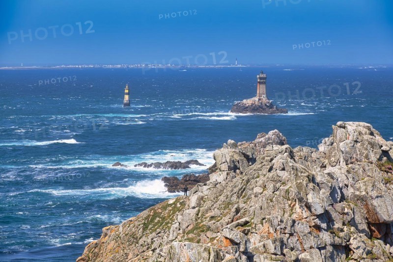 Pointe du Raz and Ile de Sein island in the background