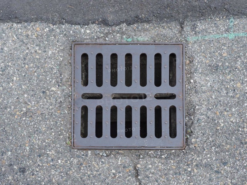 Drain manhole detail