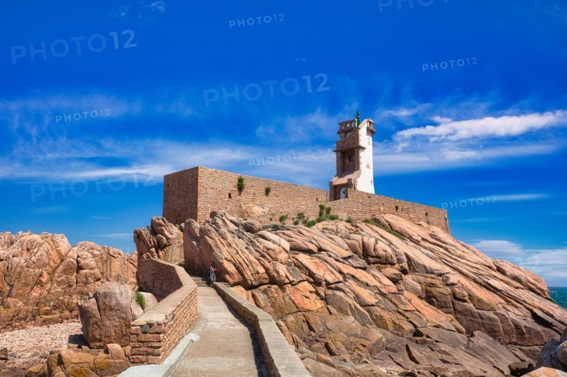 Paon lighthouse on the Ile de Brehat