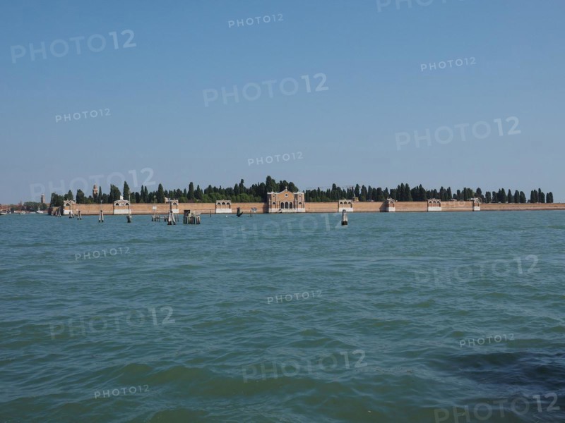San Michele cemetery island in Venice