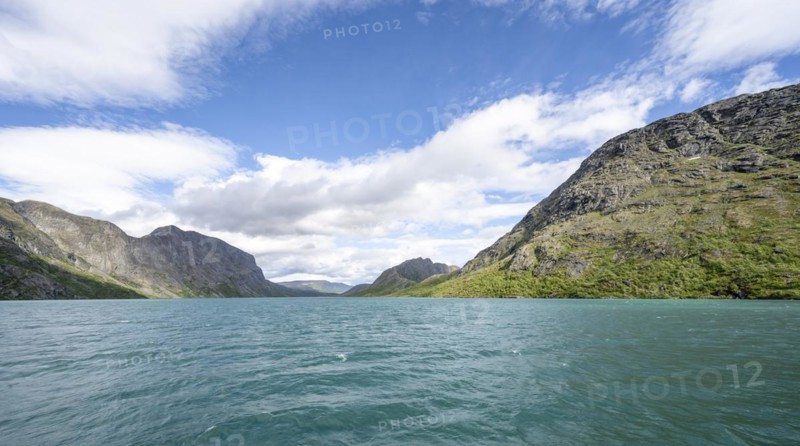 Lake Gjende with Bergen