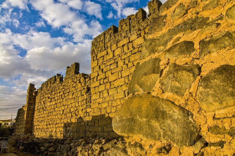 Imposing fortress in Qasr Al-Azraq