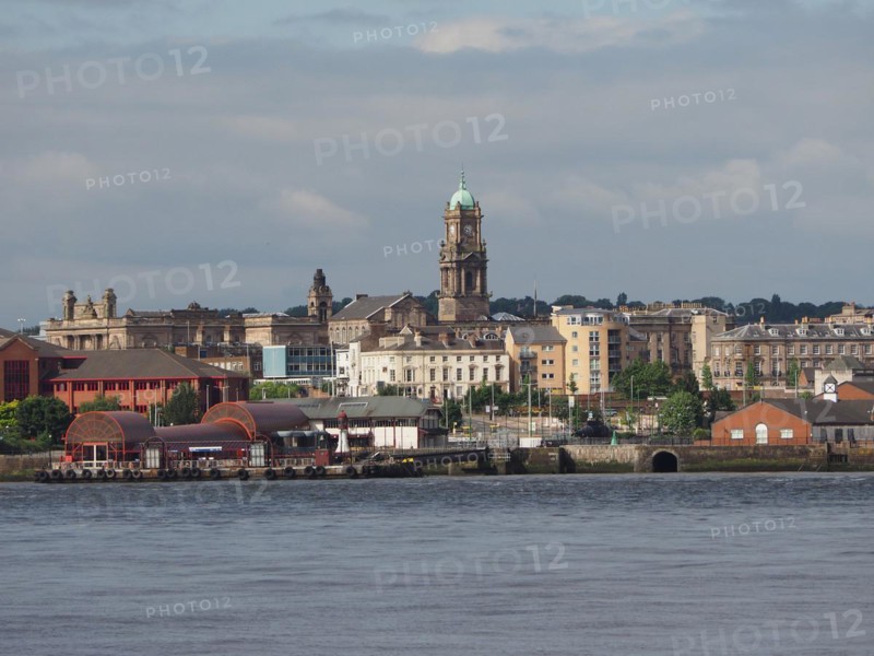 View of Birkenhead in Liverpool
