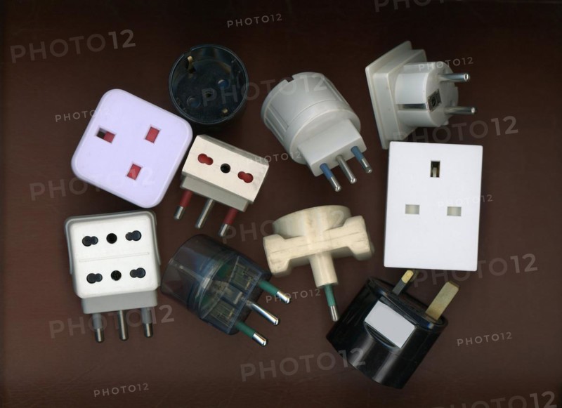 European and British adaptor plugs and sockets