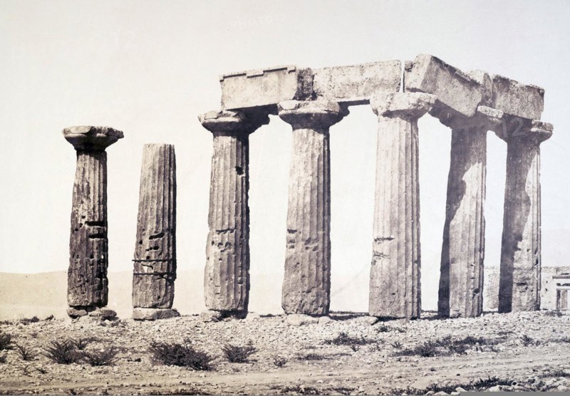 The Ruin of the Temple of Corinth